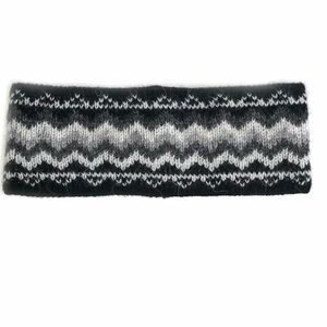 NWT Icelandic headband - black-grey-white